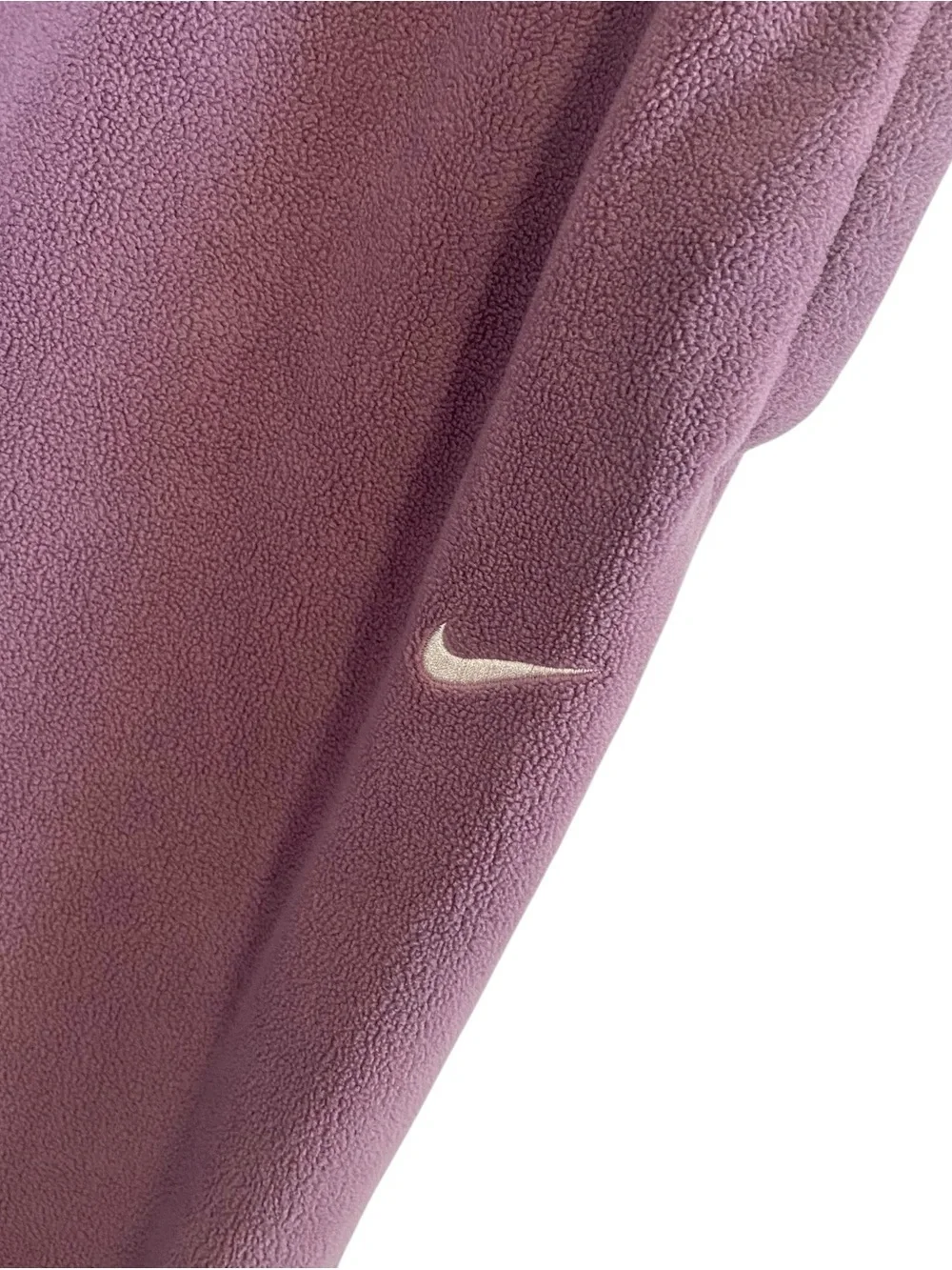 Nike Mauve Pink High Rise Therma Fit Fleece Sweatpants Joggers Size Large